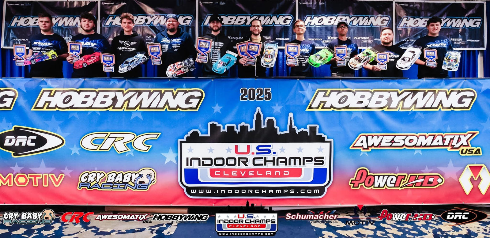 NEWS: HOBBYWING Wins! 2025 US Indoor Championships