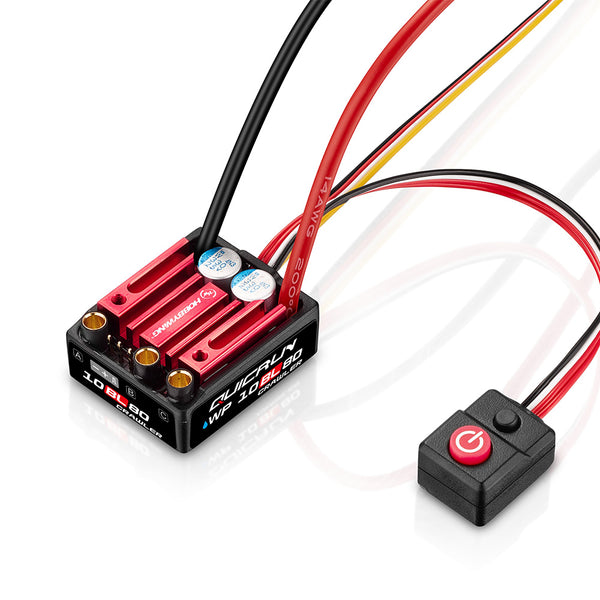 QUICRUN WP 10BL80 ESC for Crawlers - HOBBYWING North America