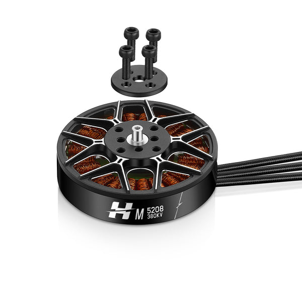 XRotor M5208 Motor - [UL] 380KV - HOBBYWING North America