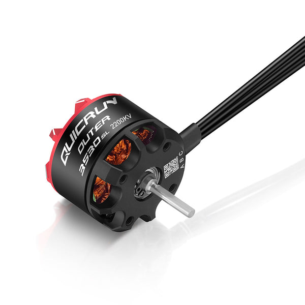 QuicRun WP10BL80 CrawlerESC＋2200kvモーター QUICRUN WP 10BL80 ESC