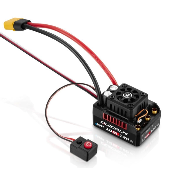 Hobbywing QuicRun 10BL120 G2 120A Sensored regolatore di velocità 2-3, 45,59 Hobbywing QuicRun 10BL120 G2 120A Sensored regolatore di velocità 2-3, 45,59