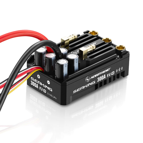 SEAKING 300A HV V4 ESC (5-12S) - HOBBYWING North America