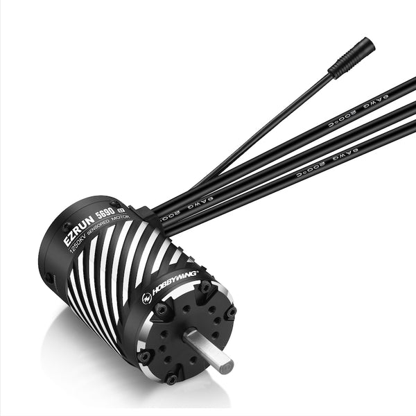 Hobbywing Max 5 G2/56118 12s 8s Motor Combo QS8 Attached