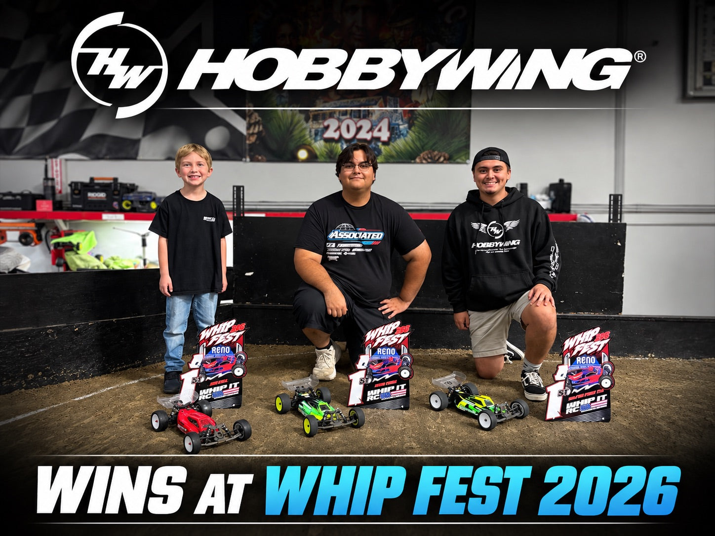 HOBBYWING Wins Three in Reno!