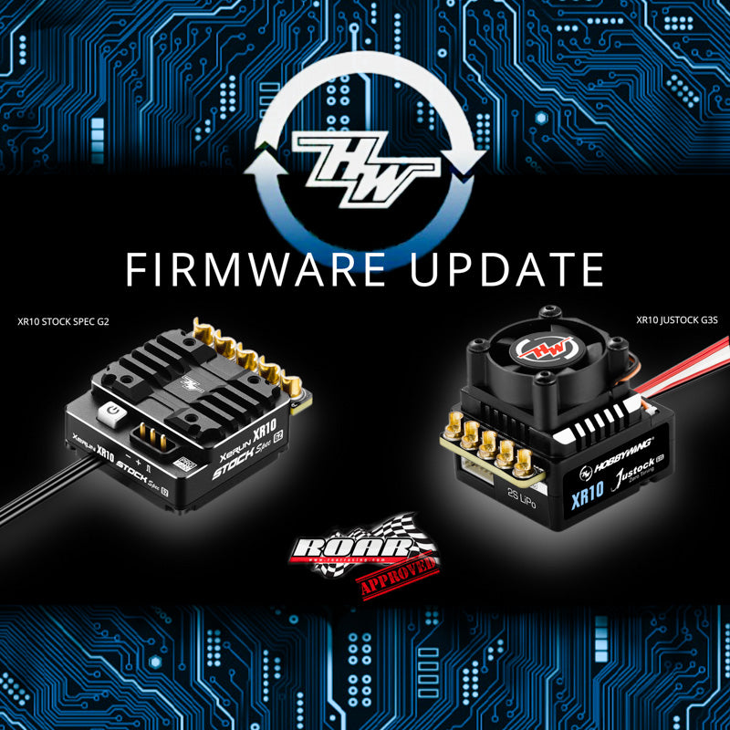 News: HOBBYWING  ROAR Approved Firmware Update