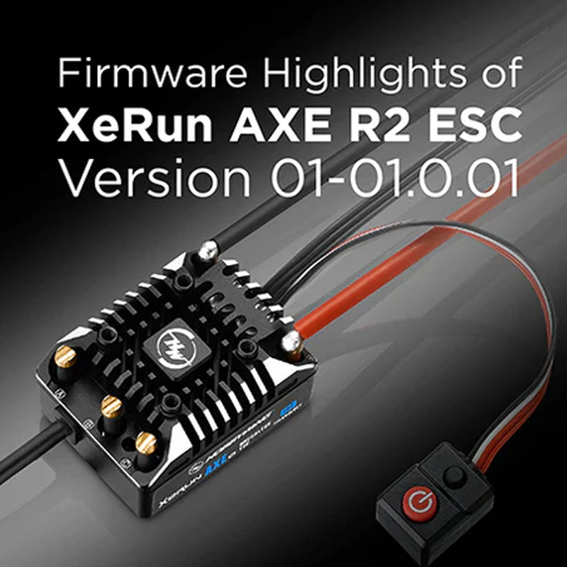 News: Firmware update - XeRun AXE R2 system