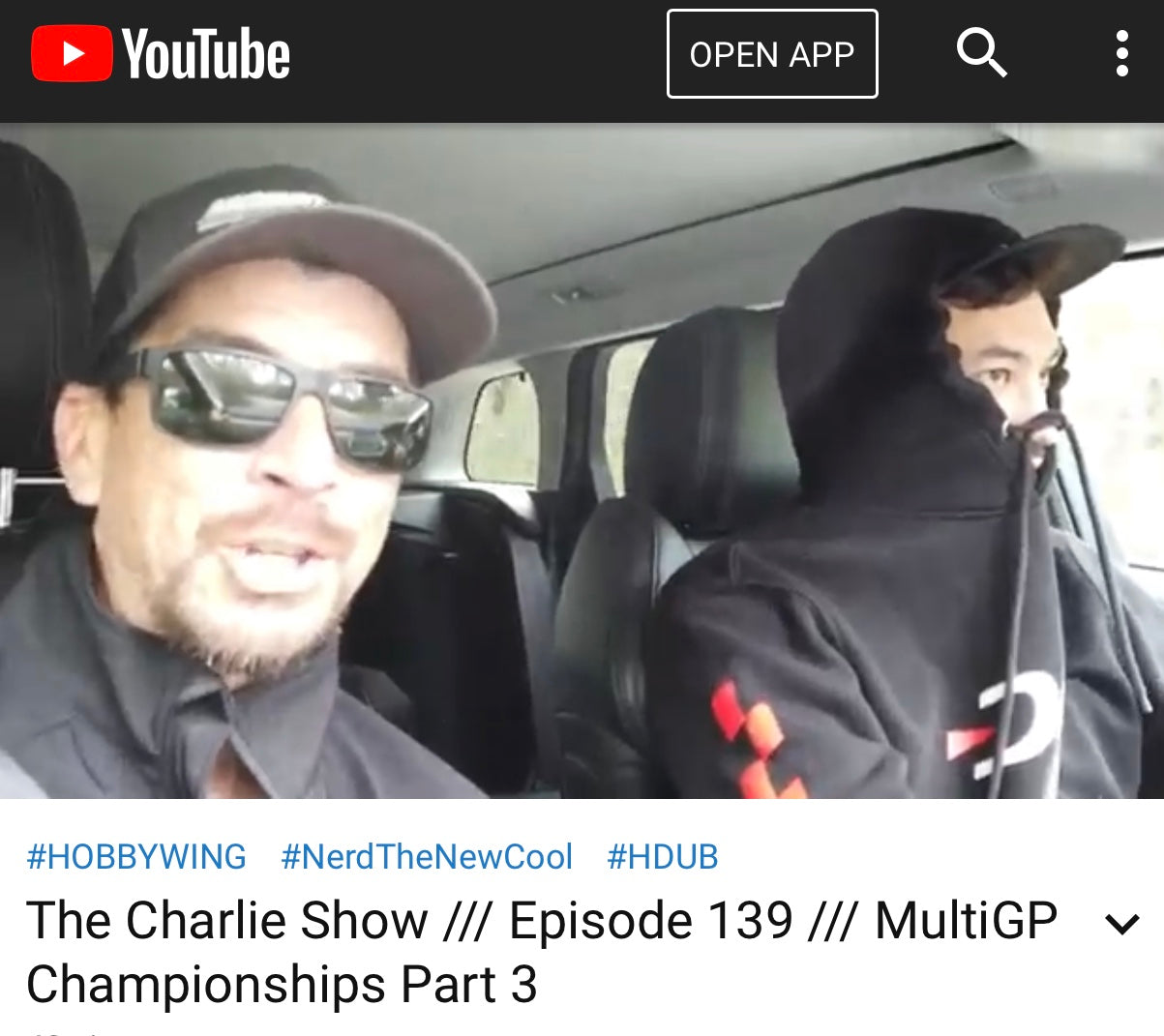 Check Out The Charlie Show Every Tuesday!