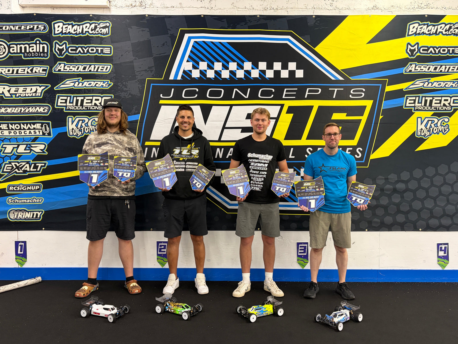 HOBBYWING Scores at the JConcepts INS Round Three!