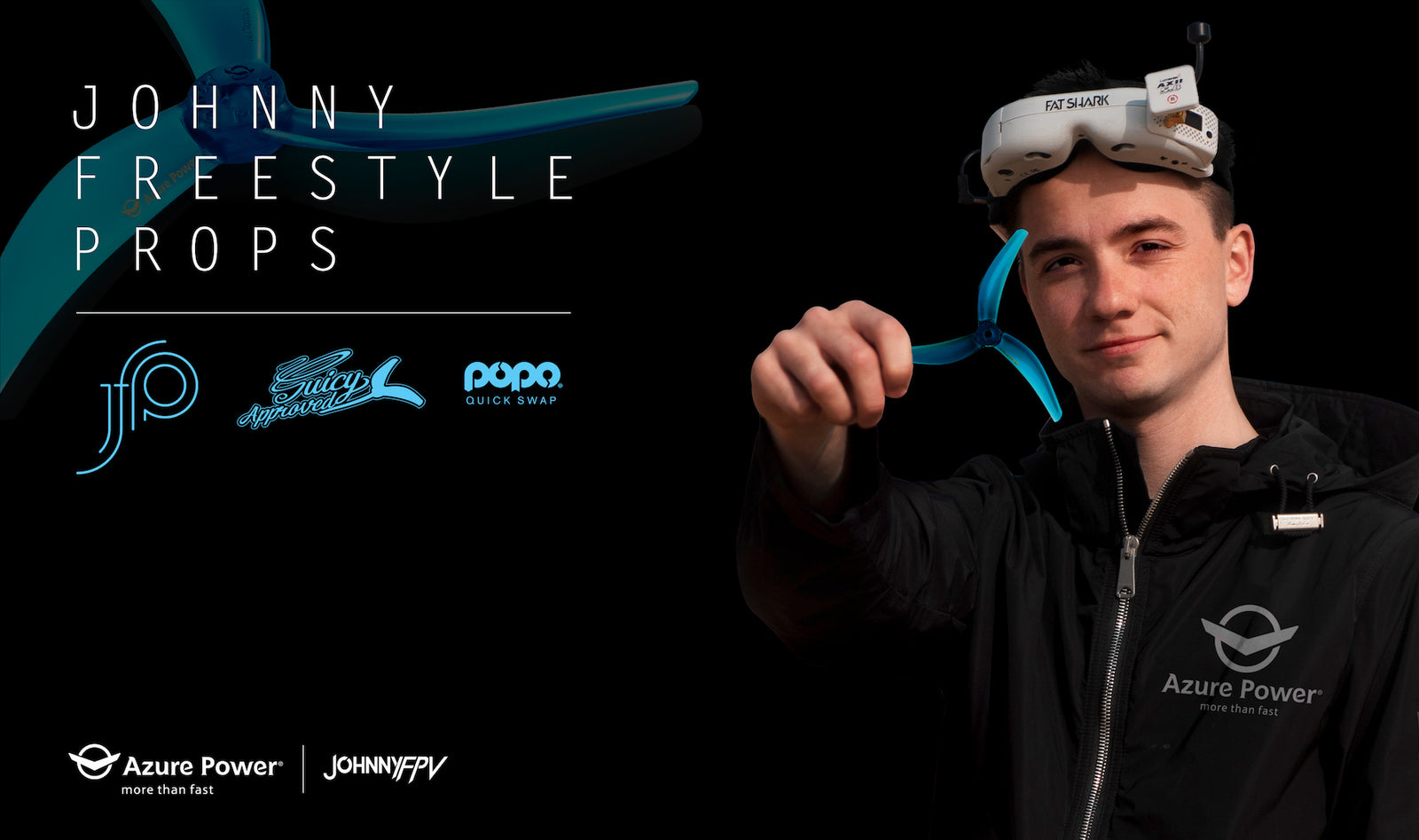 New Product: Azure Power Johnny Freestyle Props, 2035 & 2540 Series