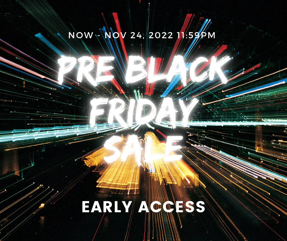 News: Pre-Black Friday Sale