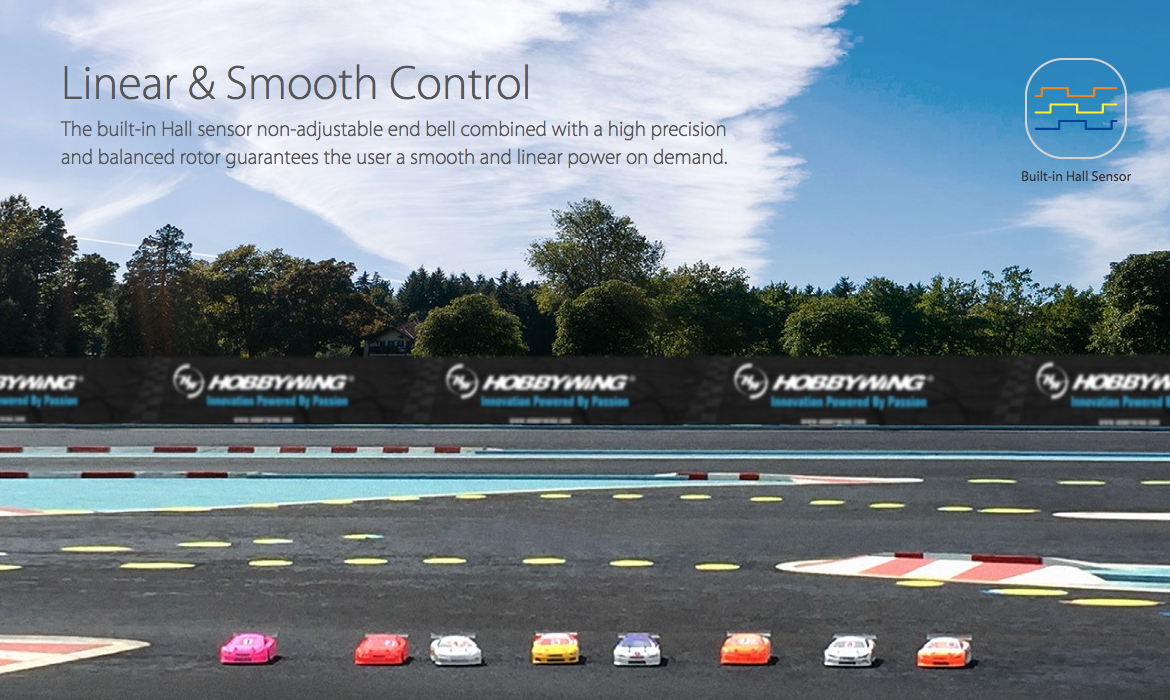 QUICRUN 3650 Sensored brushless motor G2