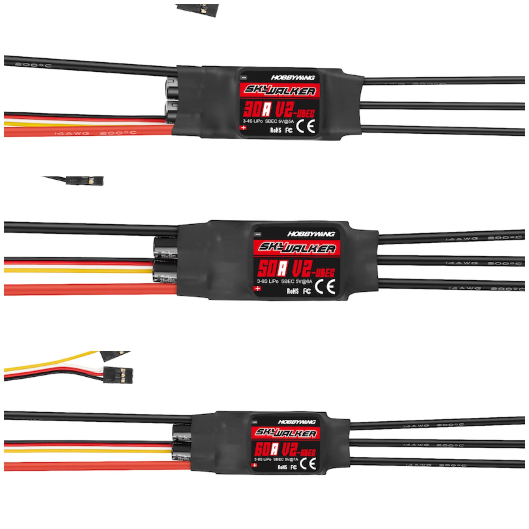 News: SKYWALKER V2 ESC (30A / 50A / 60A)