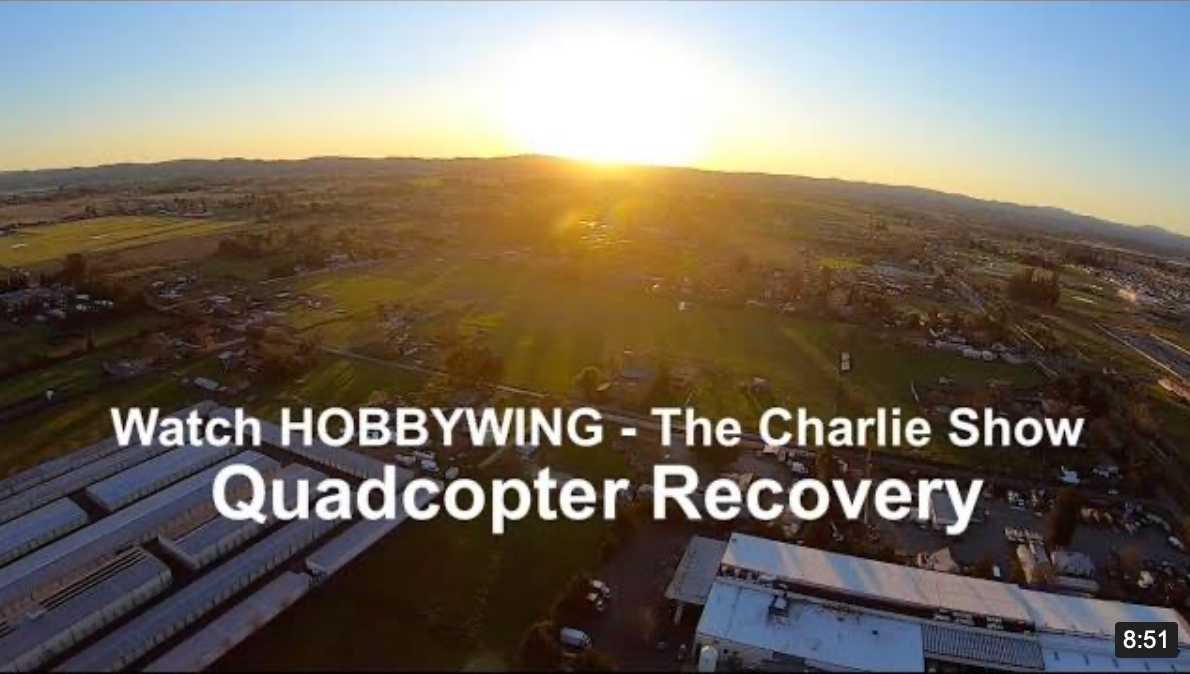 The Charlie Show /// Episode 150 /// Quadcopter Recovery and a Hawk!