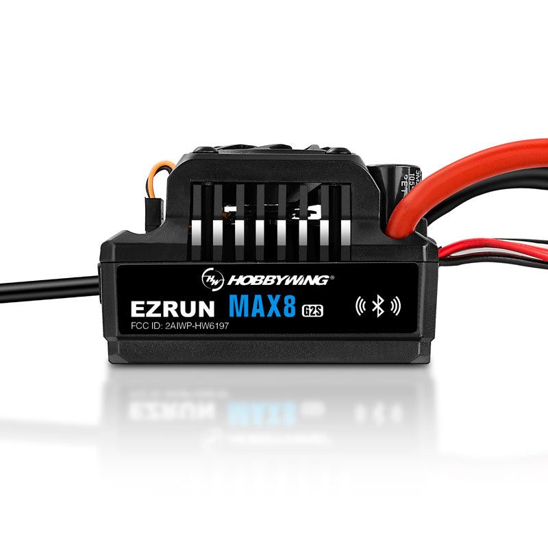 HOBBYWING EZRUN MAX8 3〜6セル　プログラムボックス付き EZRUN-MAX8-G2S-1_b7765c42-f64a