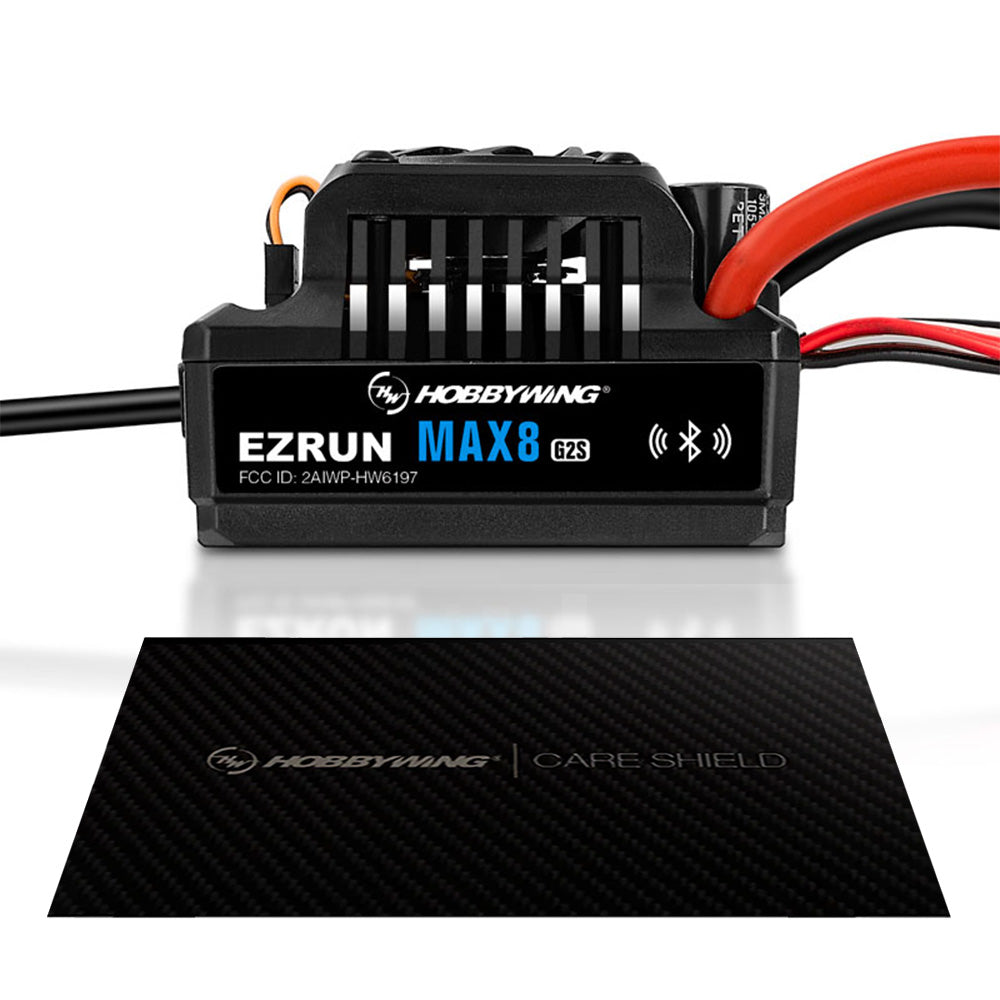 Ezrun MAX8 G2s ESC - Bluetooth™ - HOBBYWING North America