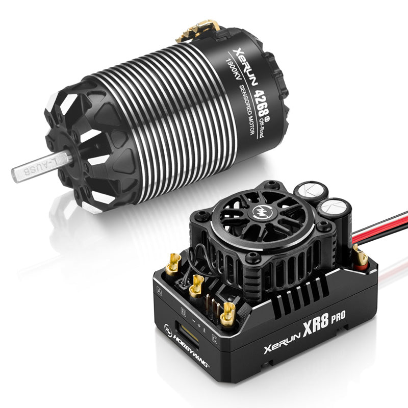 ホビーラジコン XERUN BRUSHLESS SYSTEM COMBO XR8 PRO G3 Combo - 1/8 Racing Powertrain system - HOBBYWING North