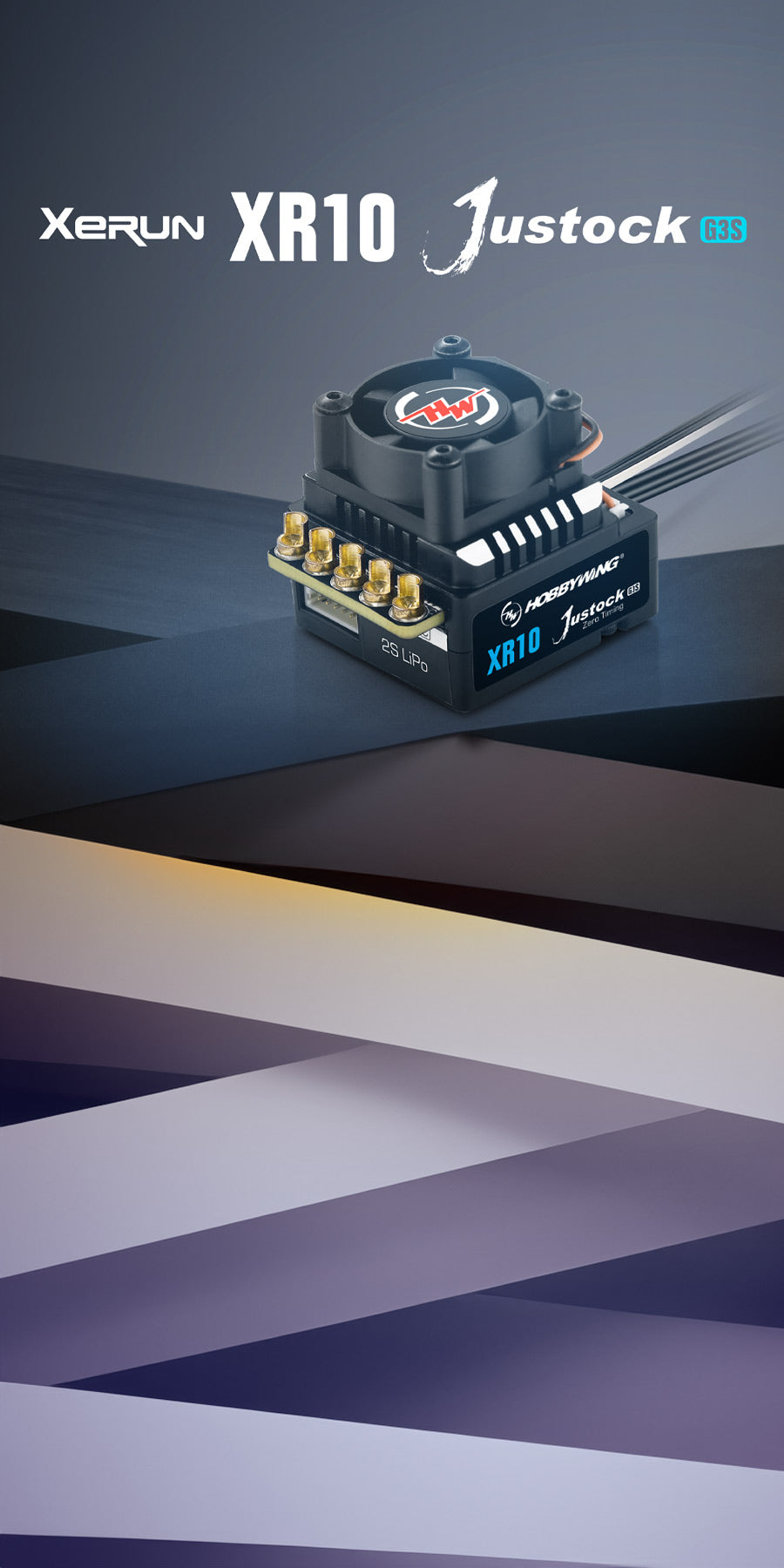 XR10 Justock G3S ESC - HOBBYWING North America