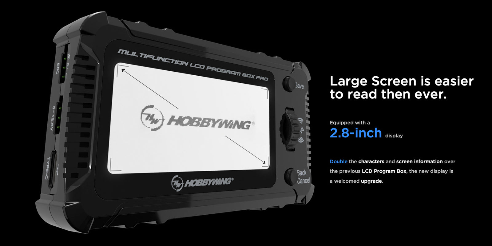 【ラジドリ】ホビーウィング「XD10PRO」 +「LCDプログラムボックスプロ」 ラジドリ】ホビーウィング「XD10PRO」 +「LCDプログラムボックス