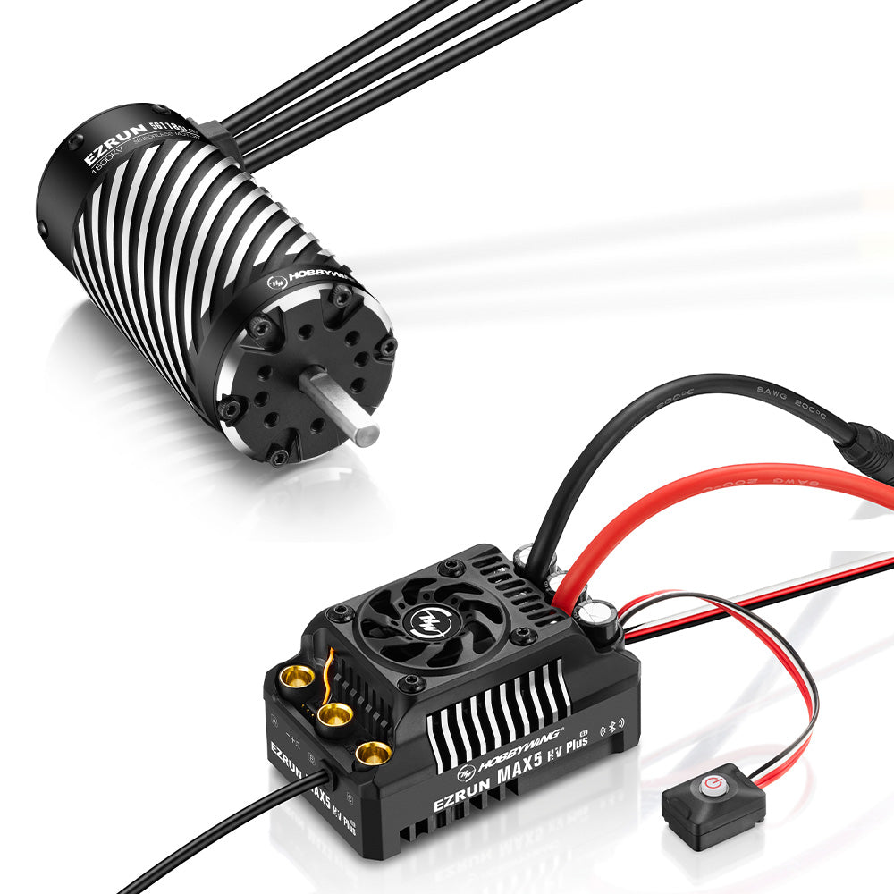 EZRUN MAX5 G2 PLUS Combo - HOBBYWING North America EZRUN MAX5 G2 PLUS Combo - HOBBYWING North America