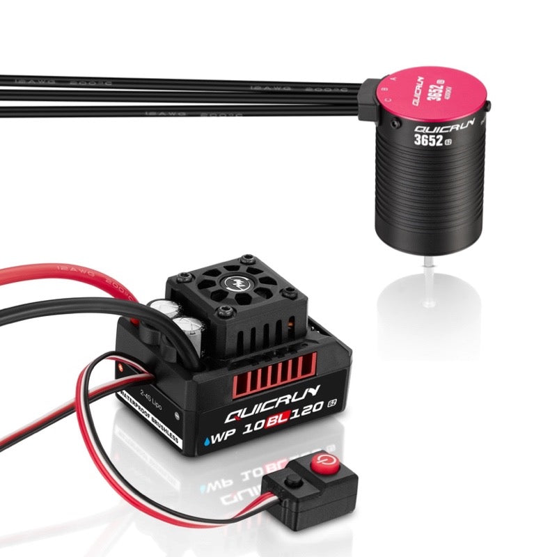 QUICRUN WP 10BL120 G2 COMBO (Sensorless) - HOBBYWING North