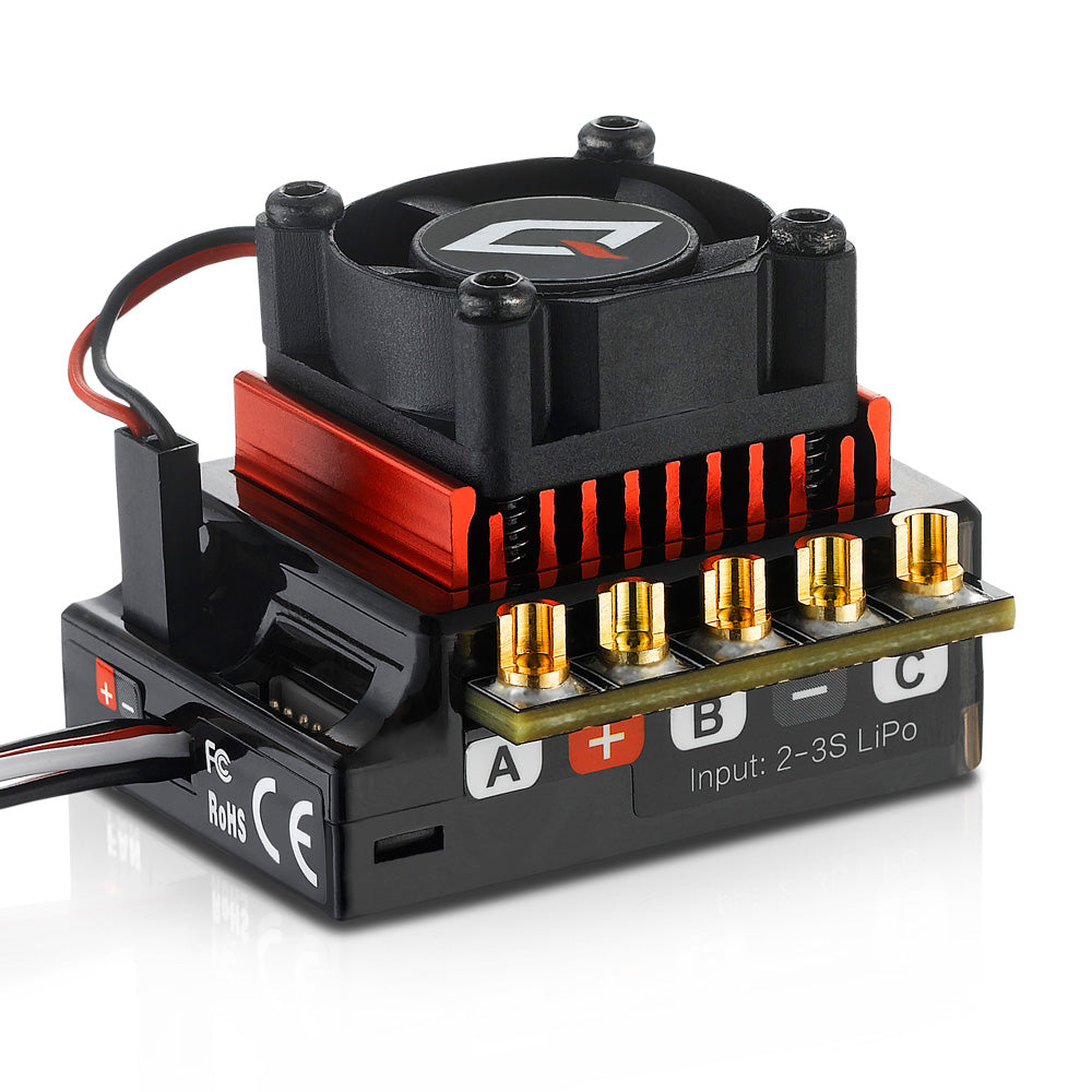 QUICRUN 10BL120 Sensored ESC -G2 (2-3S) - HOBBYWING North America