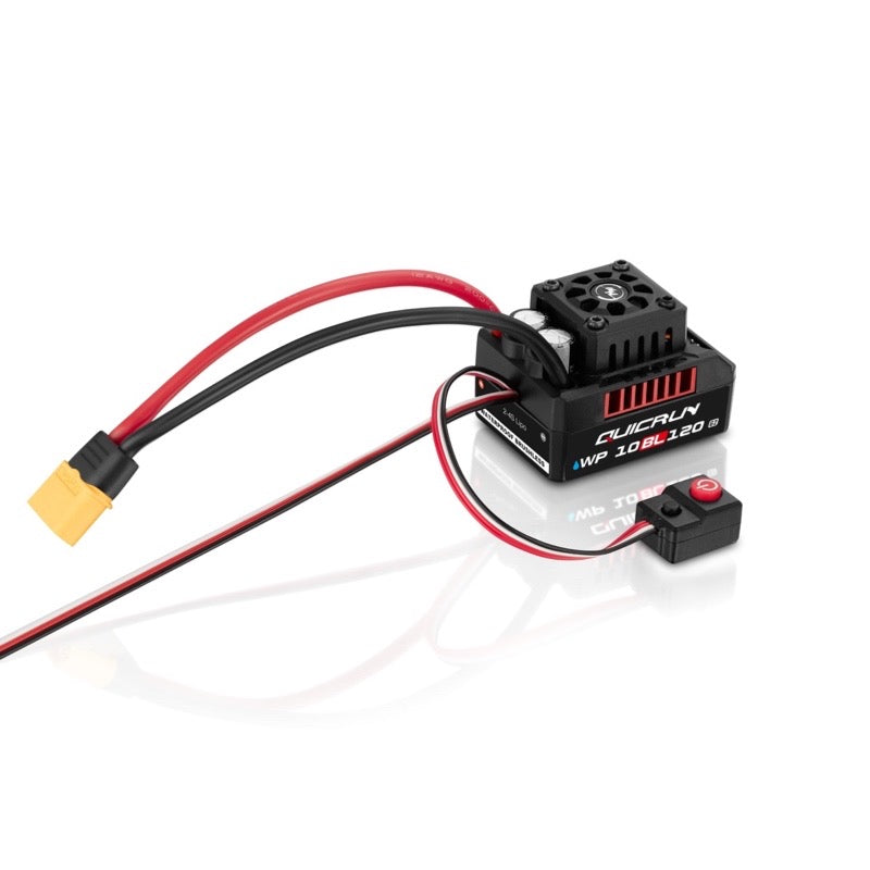 QUICRUN WP 10BL120 G2 ESC (Sensorless) - HOBBYWING North America