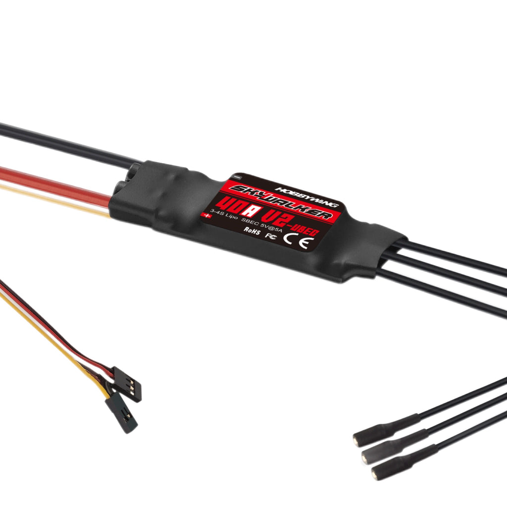 HOBBYWING 40A ブラシレスモータアンプ新品 ４個 Skywalker 40A V2 ESC - HOBBYWING North America