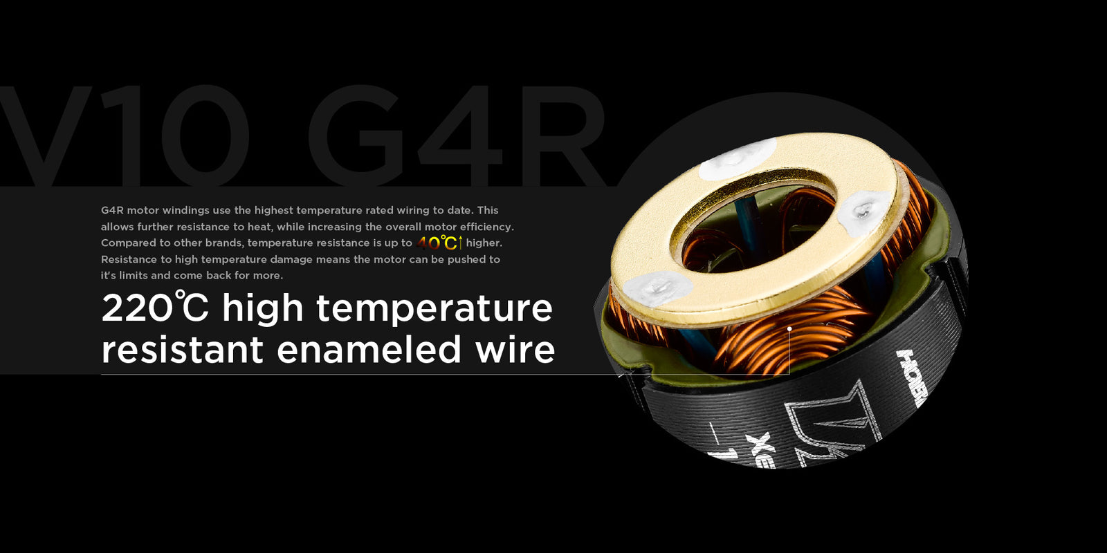 XERUN V10 G4R brushless motor - HOBBYWING North America