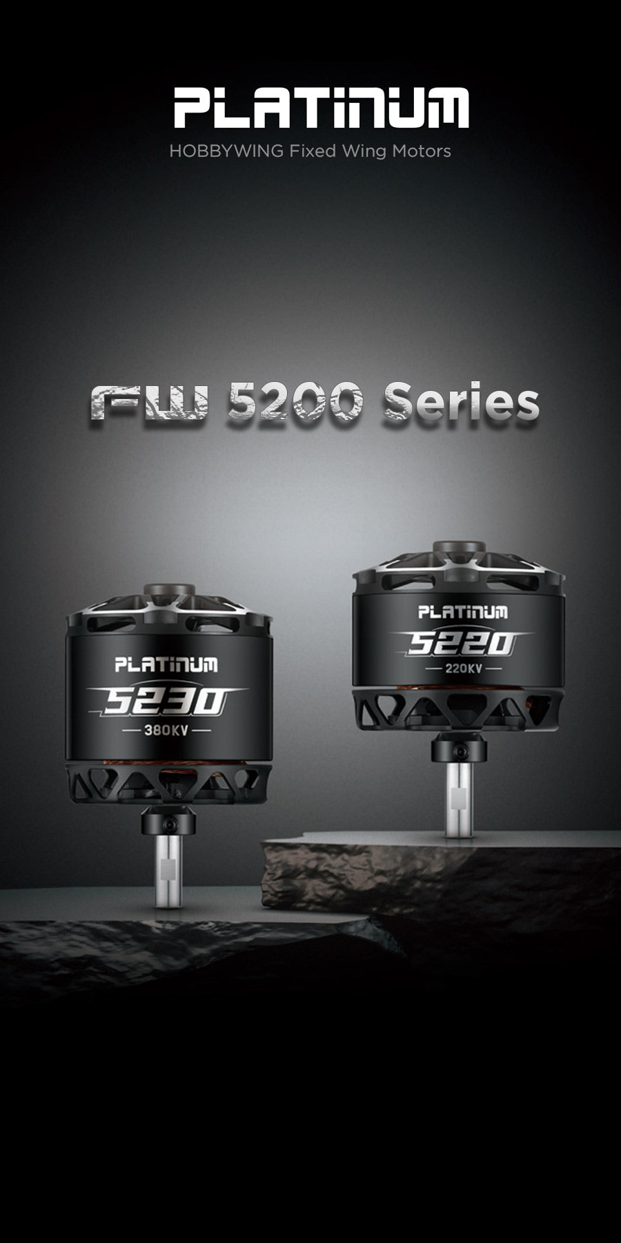 Platinum FW 5200 Series Motors - HOBBYWING North America