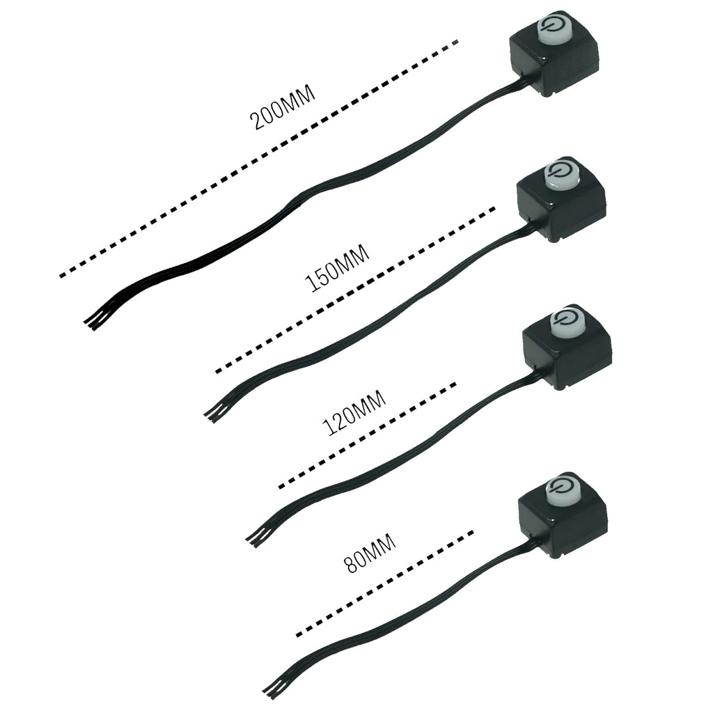 Extended Electronic Power Switch - 1/10th - HOBBYWING North