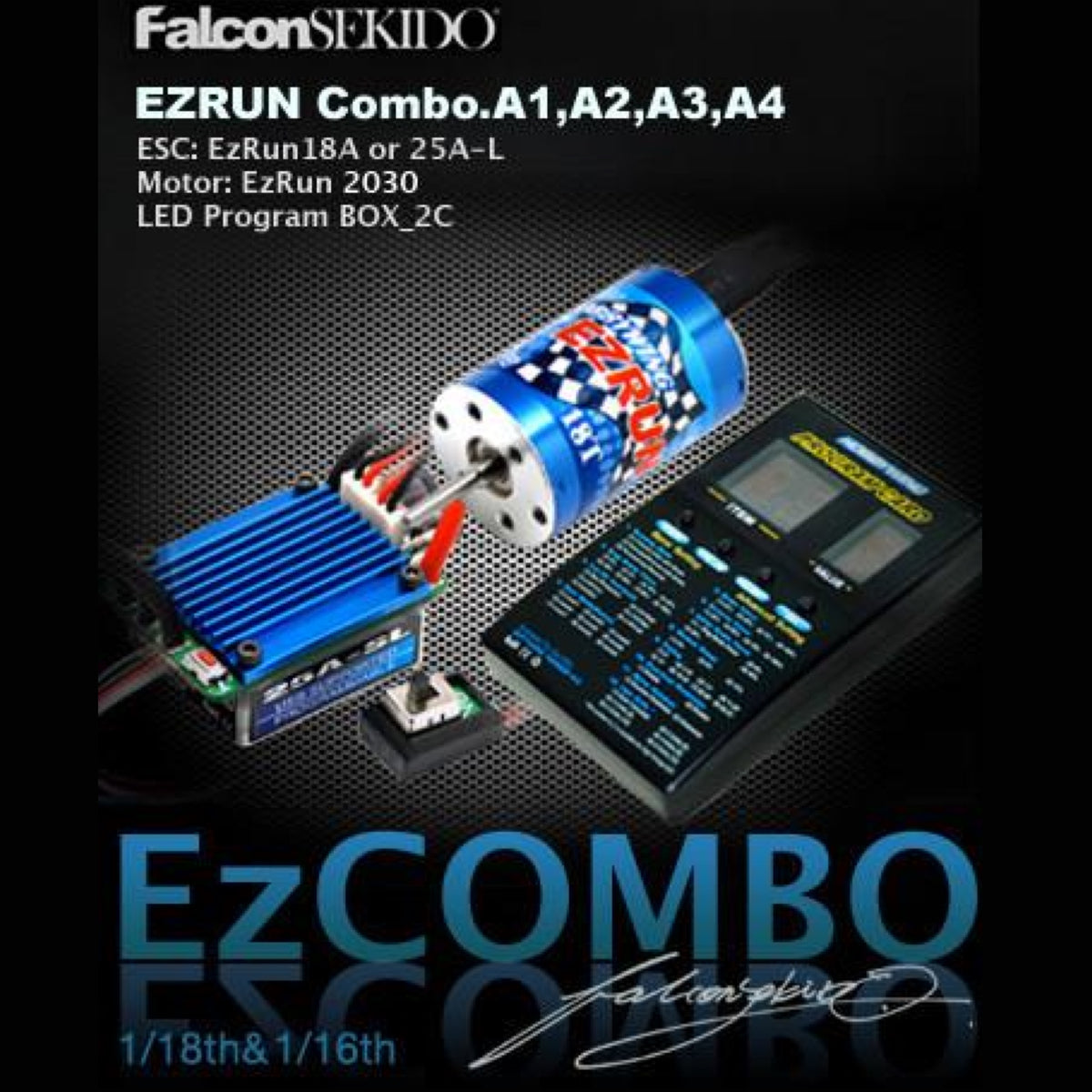 EZRUN Combo for 1/18 Car (A Series)