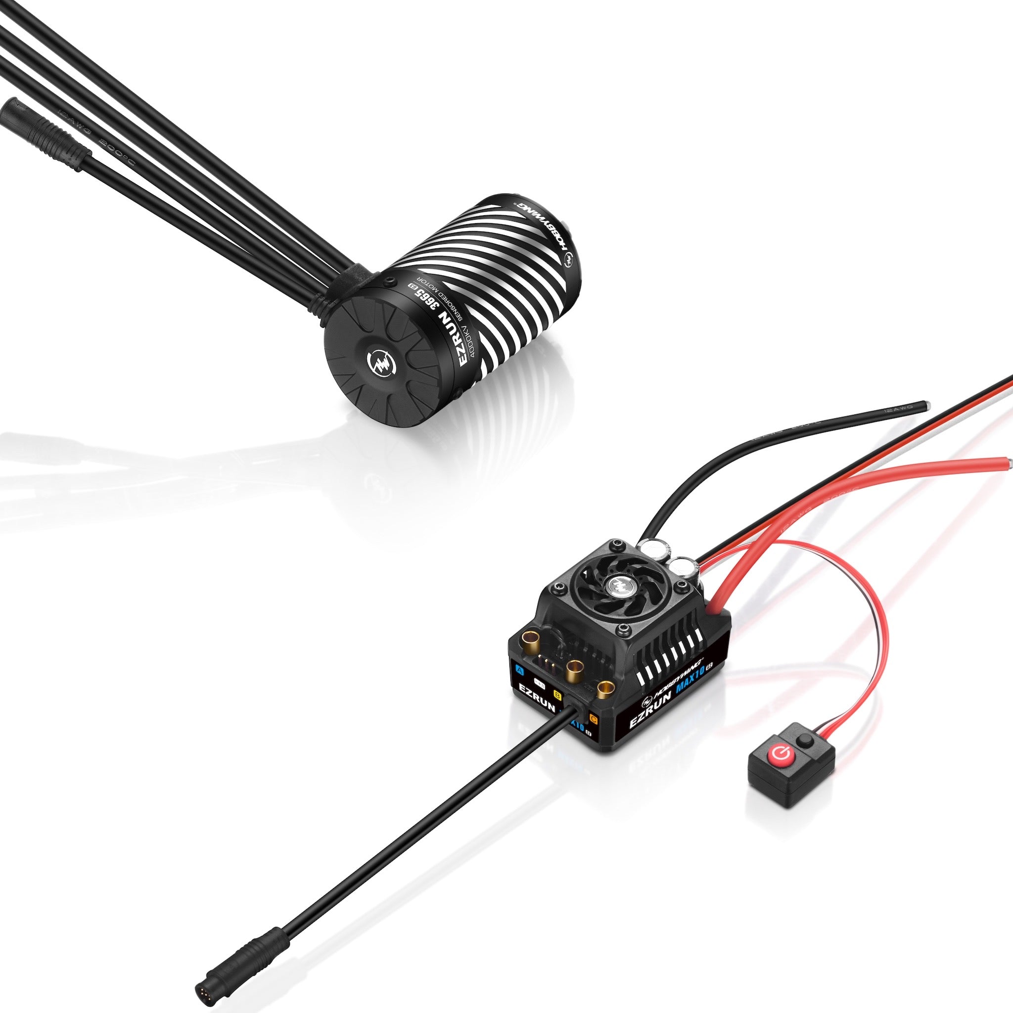 thumbnail image 2 of Hobbywing EZRun MAX10 G2 140A ESC Combo With 3200kV 3665SD Brushless Motor (38020344) 2 of 6