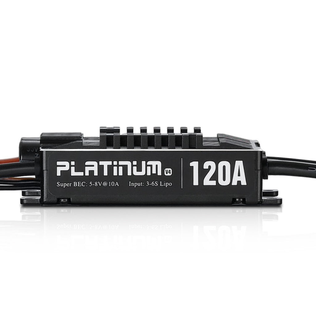 HOBBYWING PLATINUM 120AV4 BEC内蔵 5V-8V10A Platinum 120A ESC V4 - HOBBYWING North America