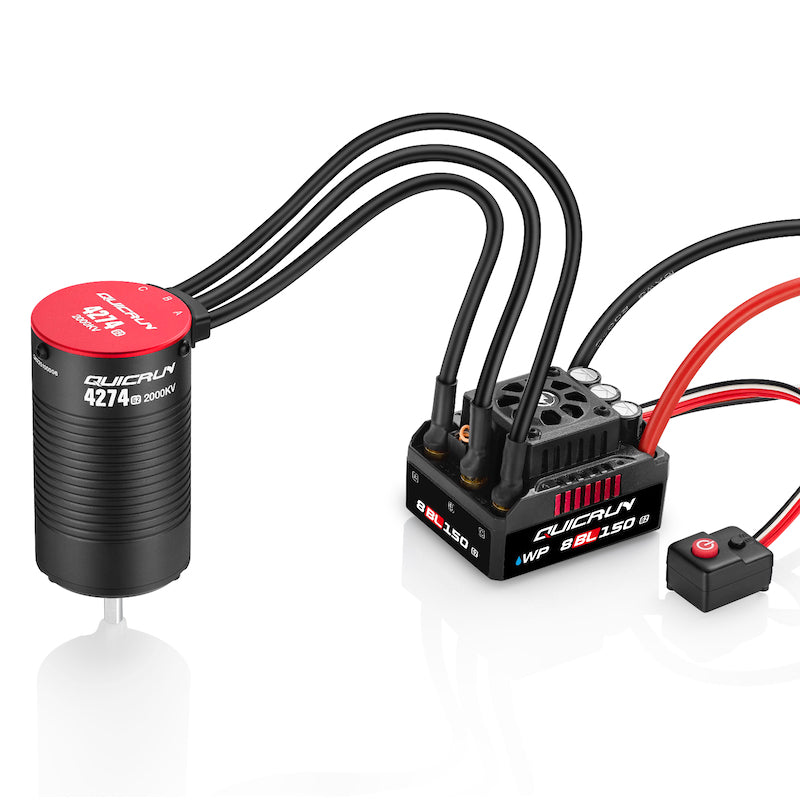 Hobbywing QuicRun 8BL150 G2 Sensorless Brushless ESC Hobbywing QuicRun 8BL150 G2 Sensorless Brushless ESC
