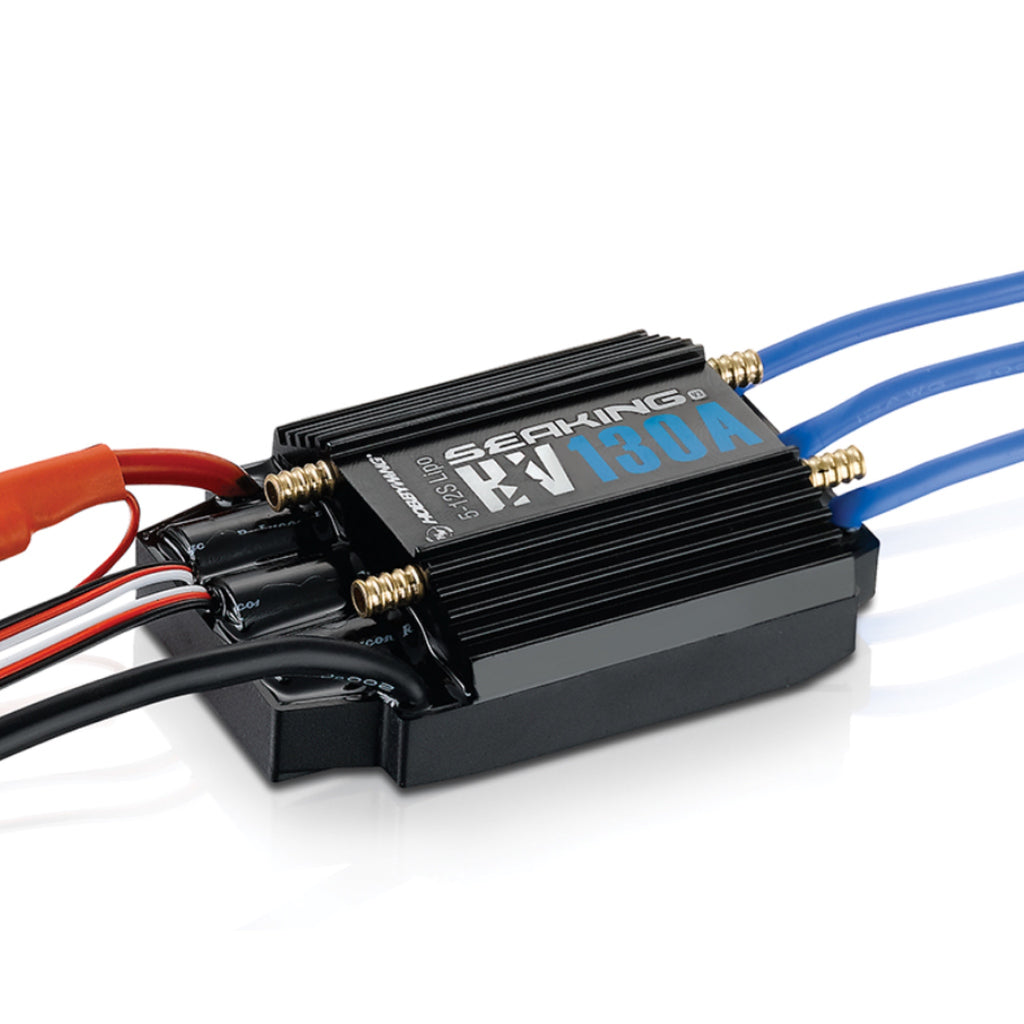 Seaking 130A HV V3 ESC (5-12S) - HOBBYWING North America