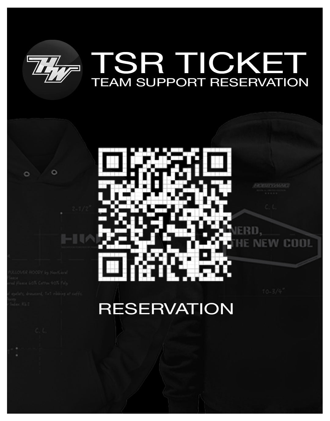 Team Support Reservation Ticket (TSRT)