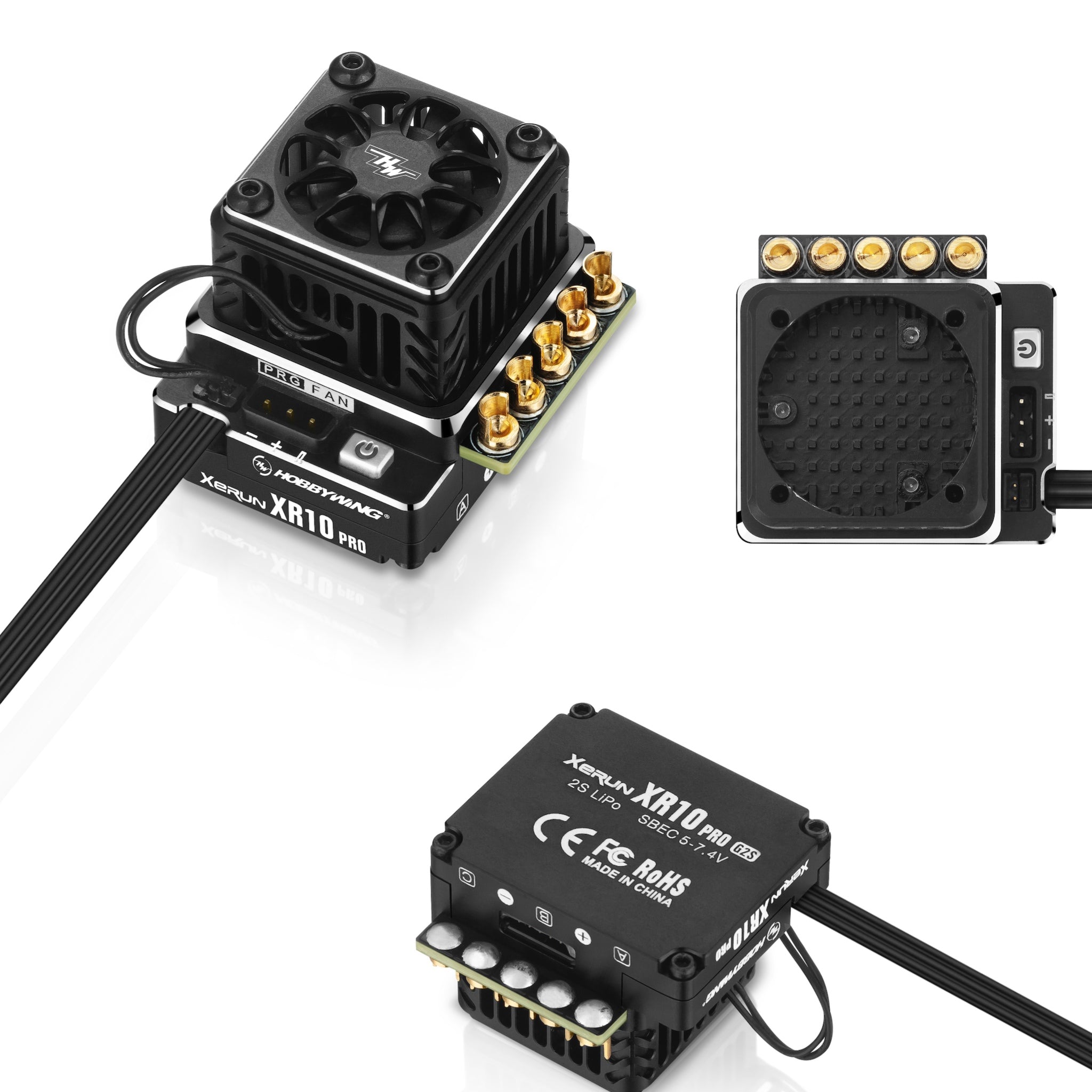 ホビーラジコン HOBBYWING XR10 PRO G2S XR10 PRO G2S ESC - HOBBYWING North America